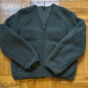 Cozy Green Fleece Jacket